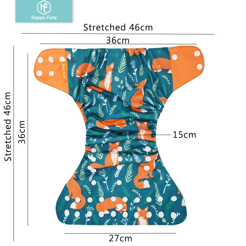 HappyFlute 8 diapers+8 Inserts - đánh giá và giá Cloth Diaper Insert